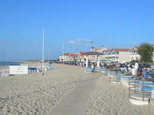 La faade atlantique du village