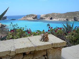 Lubrilan et Mercilon au lagon bleu