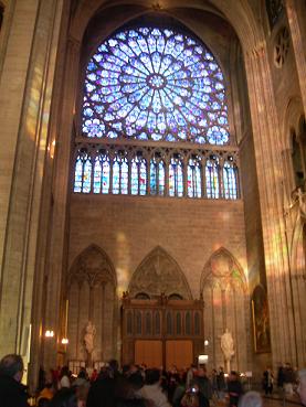 Une des clbres rosaces