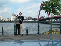 'Superbe' panorama avec le Willemsbrug